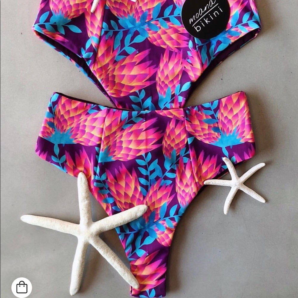 Medium Moana Bikini Rose Above Mate Bottoms